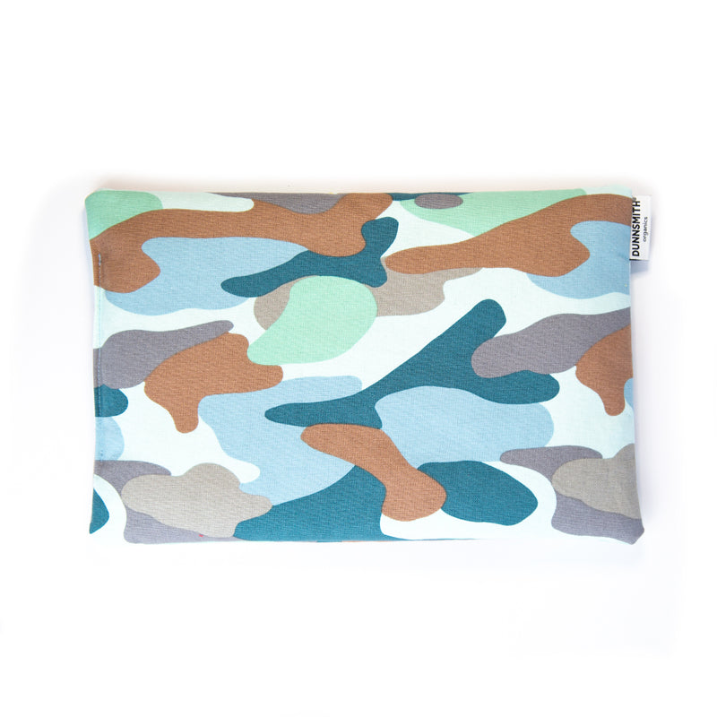 Wheat Heat Pack - Camouflage - DunnSmith Organics - Rectangle Heat Pack