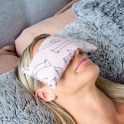 Eye Pillow - Bend & Stretch - Meditation Eye Mask - DunnSmith Organics - Eye Pillow