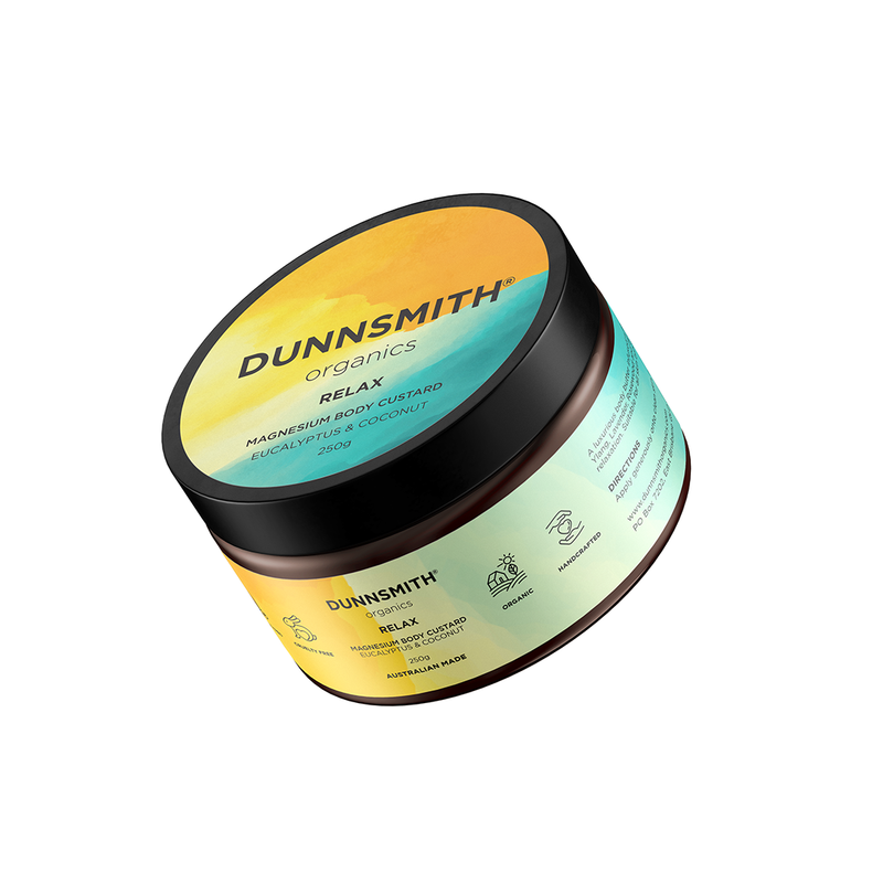 Magnesium Body Custard - Relax - DunnSmith Organics - Magnesium Body Custard